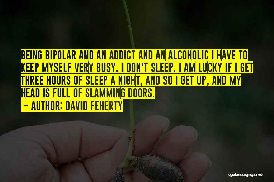 I Keep Myself Busy Quotes By David Feherty