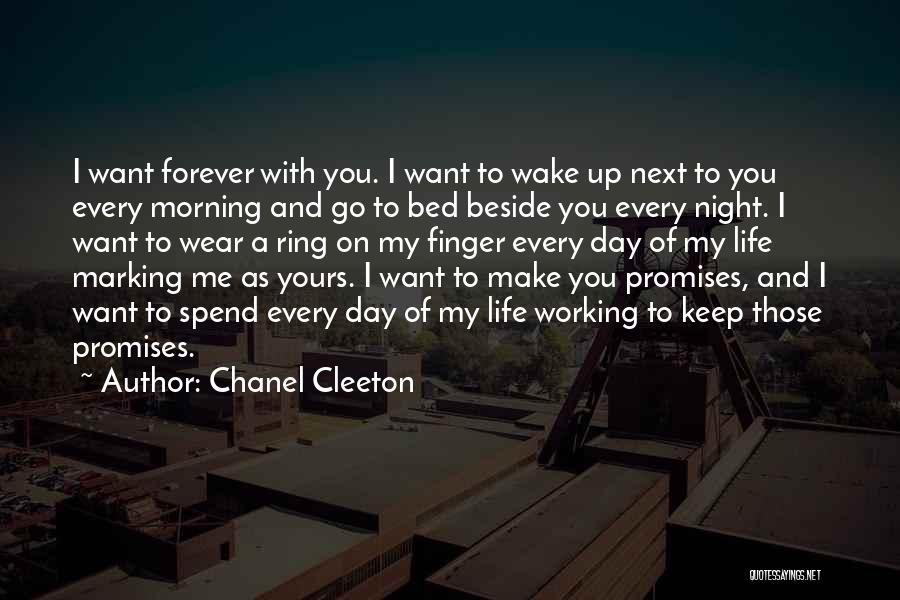 I Keep Promises Quotes By Chanel Cleeton