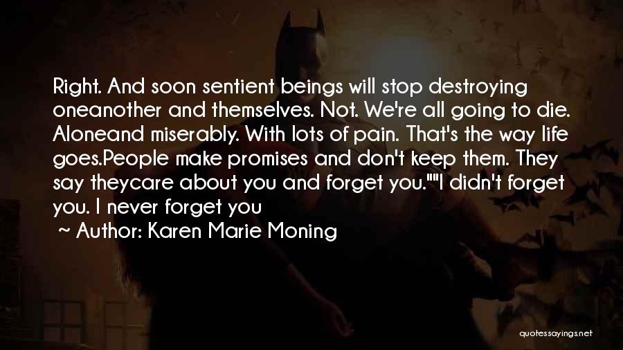 I Keep Promises Quotes By Karen Marie Moning