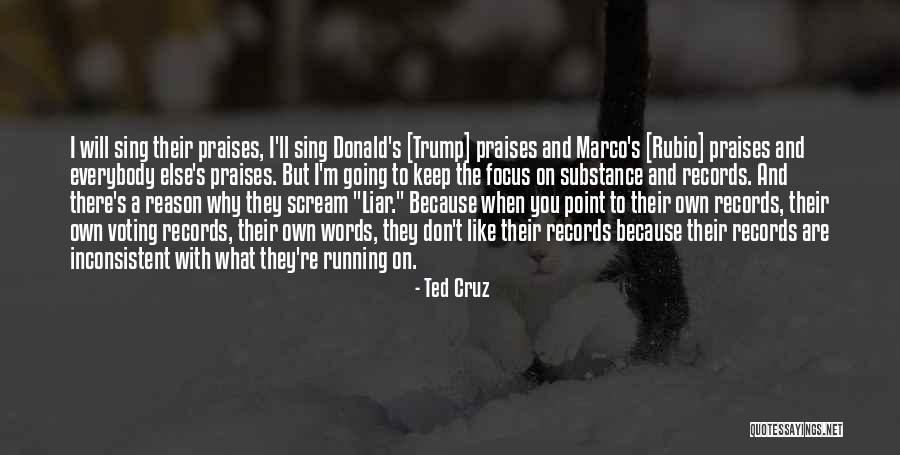 I Keep Running Quotes By Ted Cruz I Keep Running Quotes By Ted Cruz