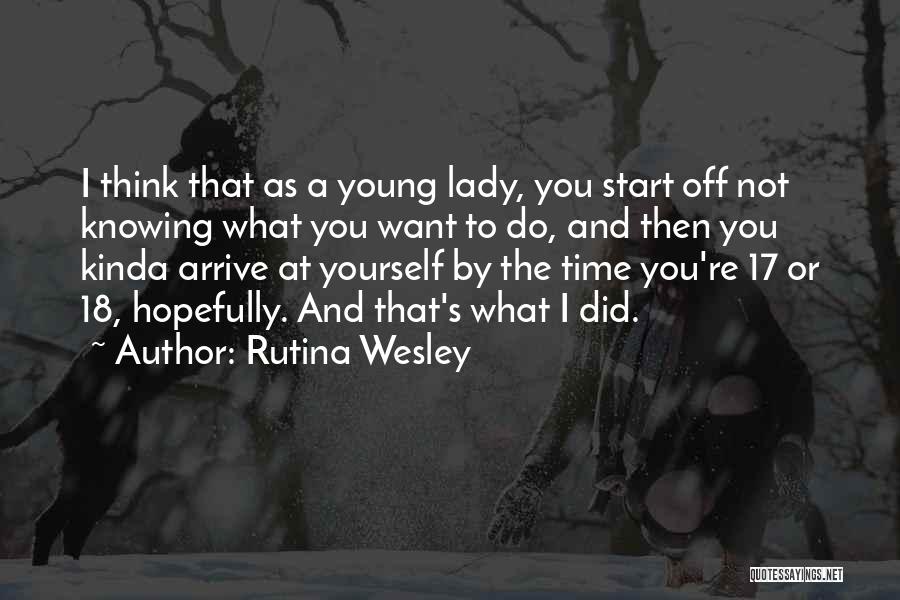 I Kinda Want You Quotes By Rutina Wesley