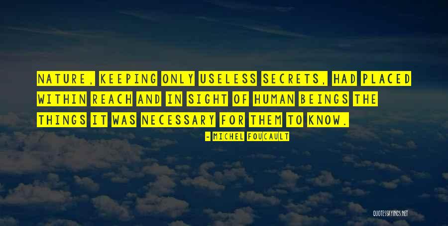 I Know All Your Secrets Quotes By Michel Foucault I Know All Your Secrets Quotes By Michel Foucault