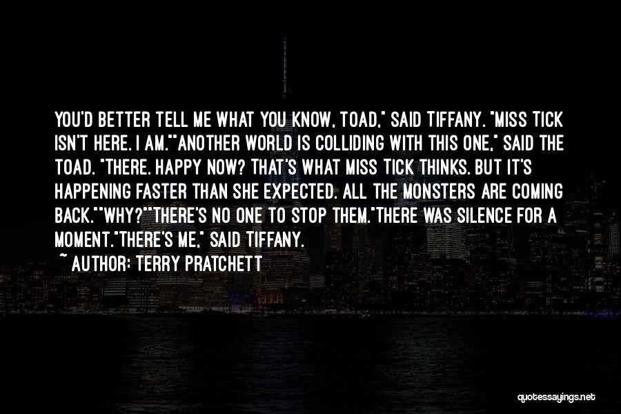 I Know Better Now Quotes By Terry Pratchett