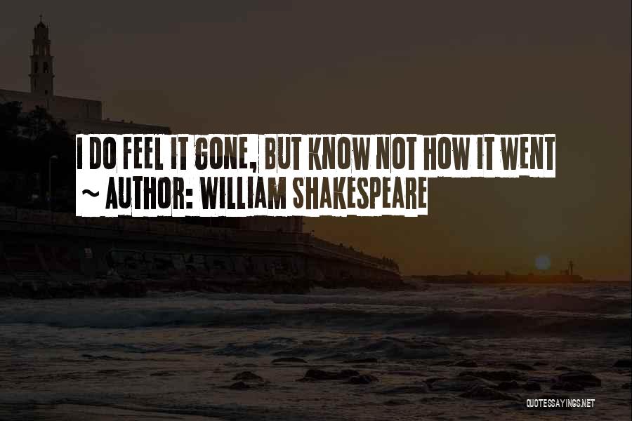 I Know How It Feel Quotes By William Shakespeare