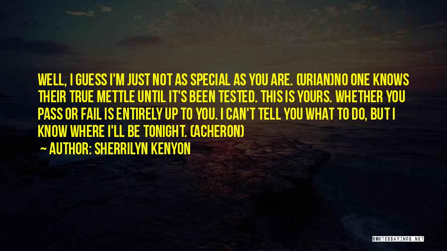 I Know I'm Not Yours Quotes By Sherrilyn Kenyon