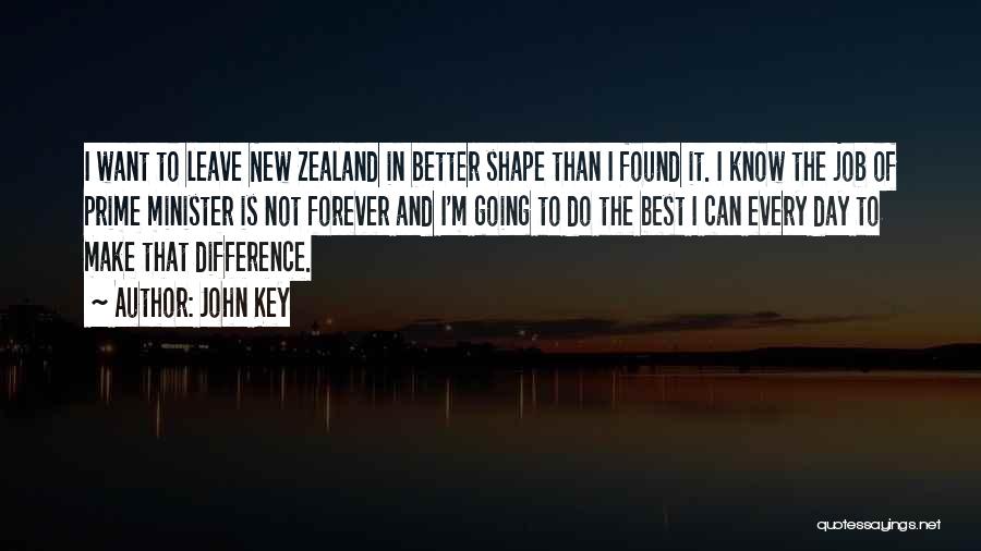 I Know I'm The Best Quotes By John Key