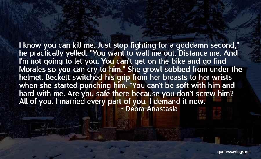 I Know It's Hard Right Now Quotes By Debra Anastasia I Know It's Hard Right Now Quotes By Debra Anastasia