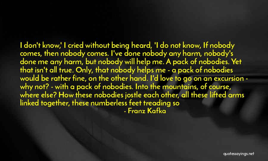 I Know It's True Love Quotes By Franz Kafka I Know It's True Love Quotes By Franz Kafka