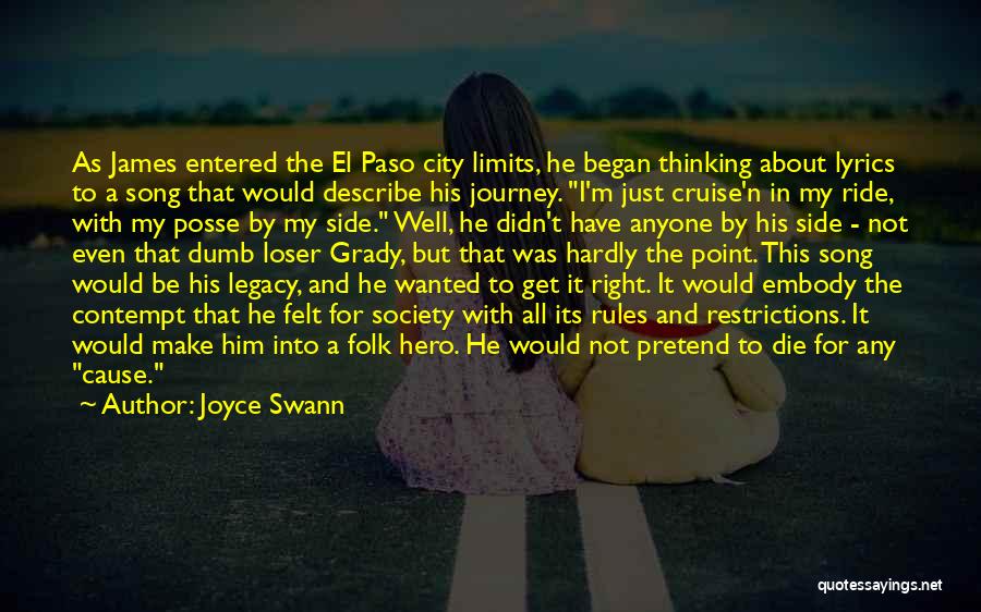 I Know My Limits Quotes By Joyce Swann