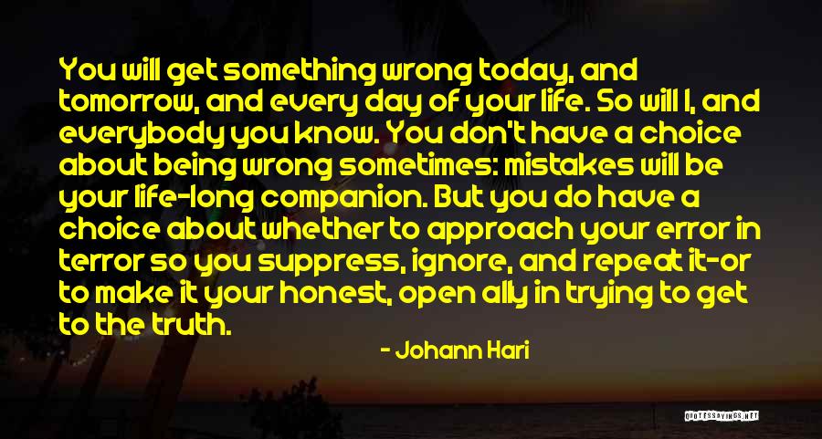 I Know Something About You Quotes By Johann Hari