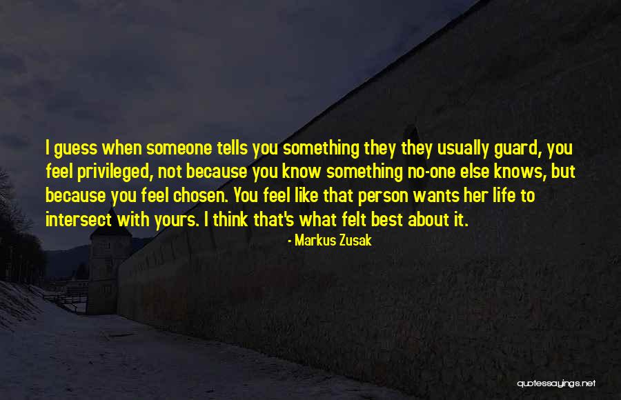 I Know Something About You Quotes By Markus Zusak