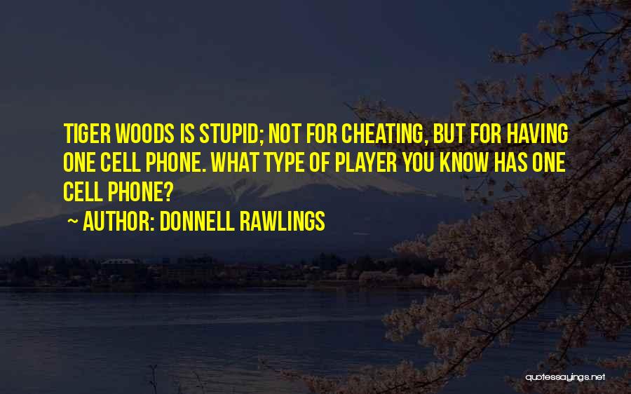 I Know You Cheating Quotes By Donnell Rawlings