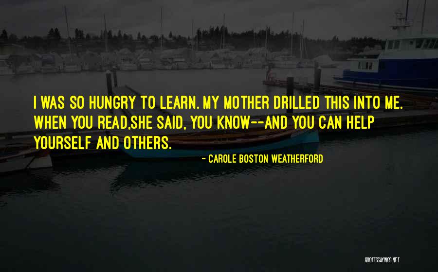 I Know You Know Quotes By Carole Boston Weatherford I Know You Know Quotes By Carole Boston Weatherford