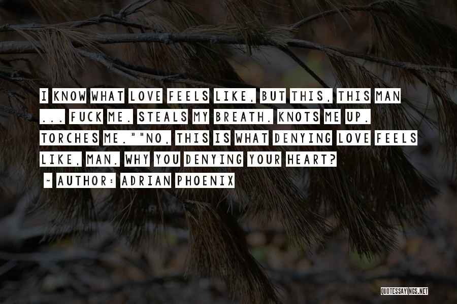 I Know You Love Quotes By Adrian Phoenix