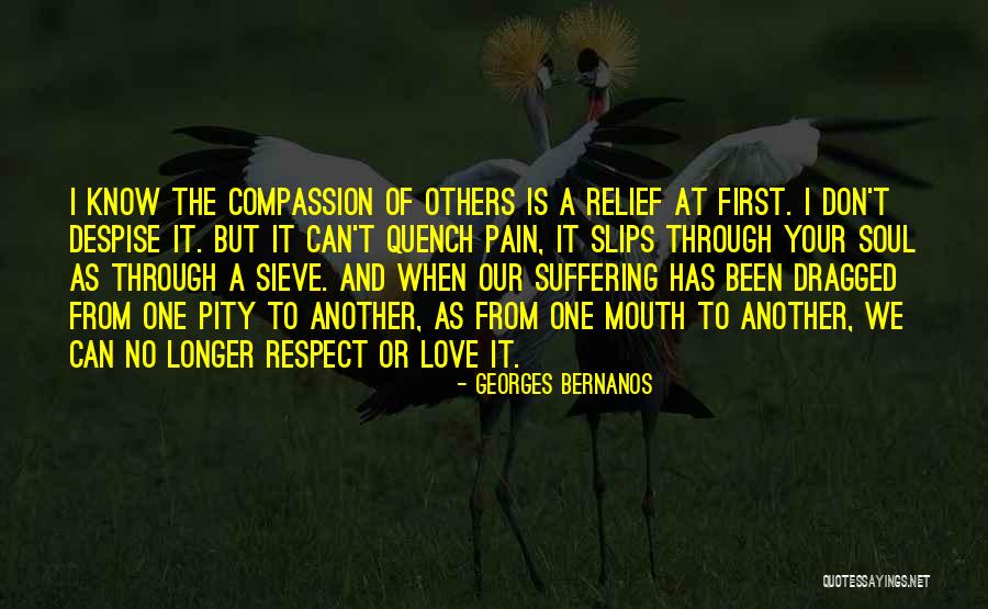 I Know Your Pain Quotes By Georges Bernanos I Know Your Pain Quotes By Georges Bernanos