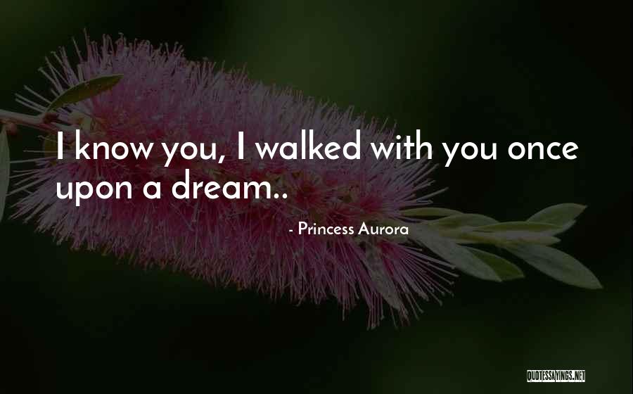 I Know You're Sleeping Quotes By Princess Aurora