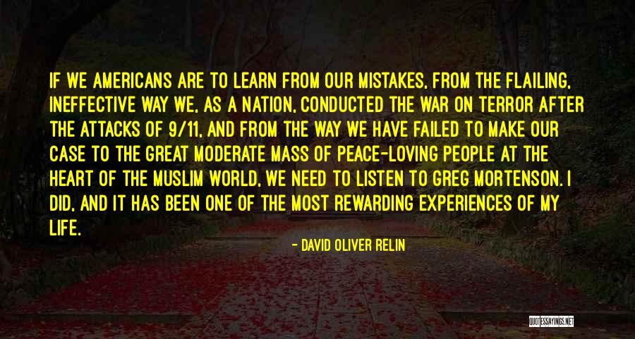 I Learn From My Mistakes Quotes By David Oliver Relin I Learn From My Mistakes Quotes By David Oliver Relin