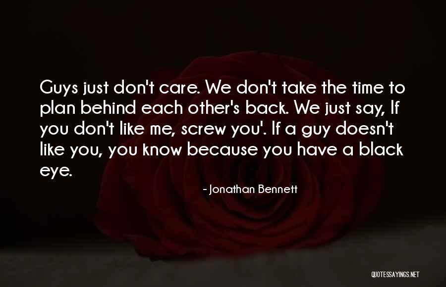 I Like Black Guys Quotes By Jonathan Bennett I Like Black Guys Quotes By Jonathan Bennett