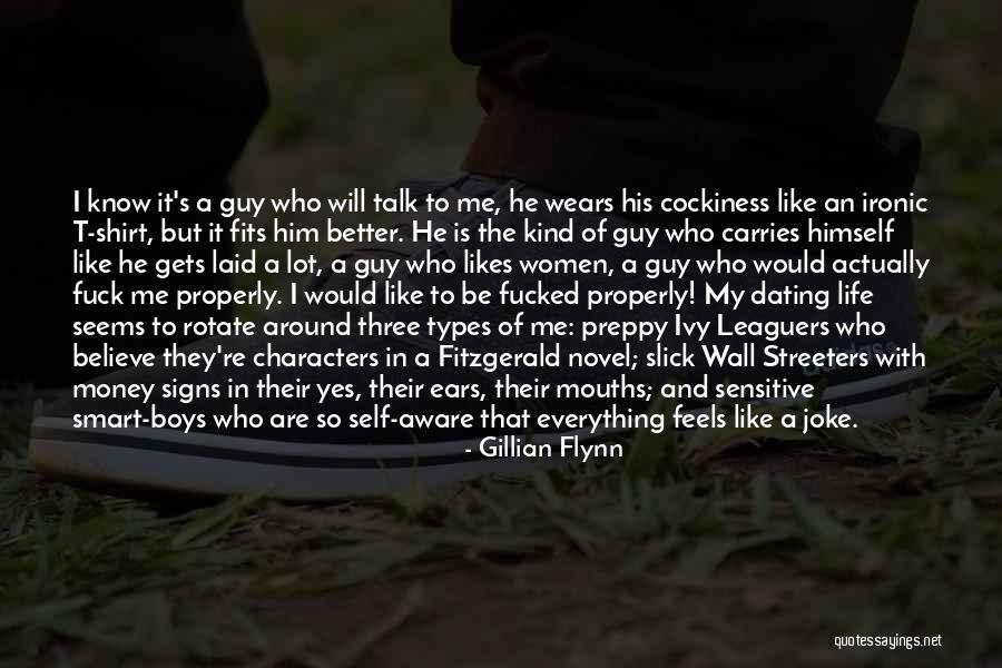 I Like Him And He Likes Me Quotes By Gillian Flynn