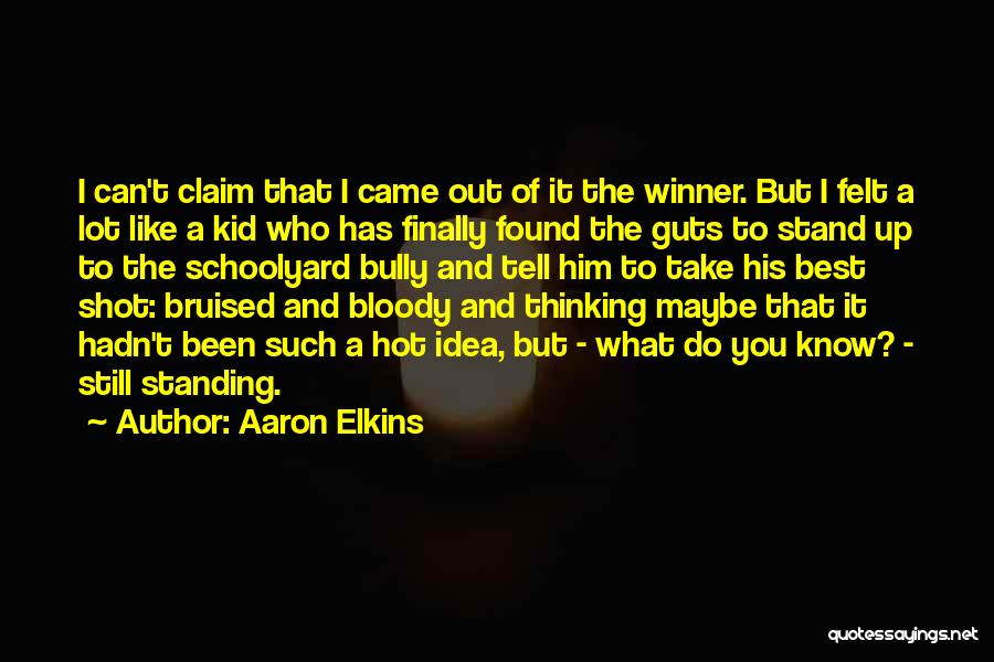I Like Him But Can't Tell Him Quotes By Aaron Elkins