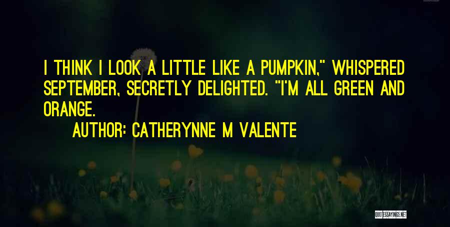 I Like Someone Secretly Quotes By Catherynne M Valente