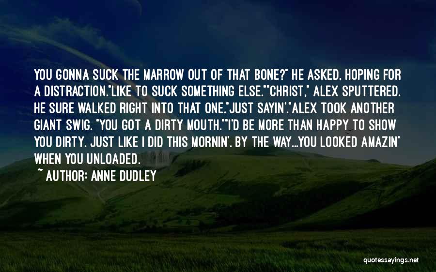 I Like The Way You Talk Quotes By Anne Dudley