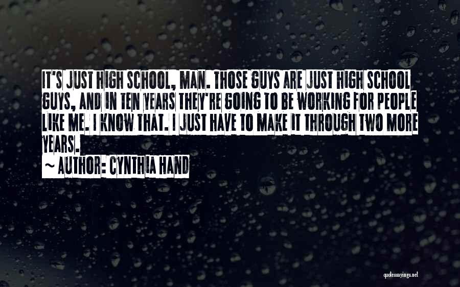 I Like Two Guys Quotes By Cynthia Hand