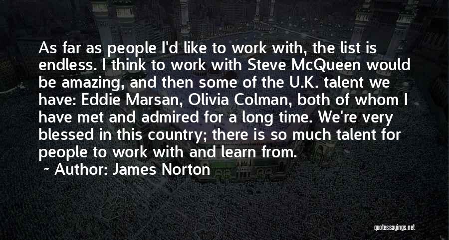 I Like U Quotes By James Norton