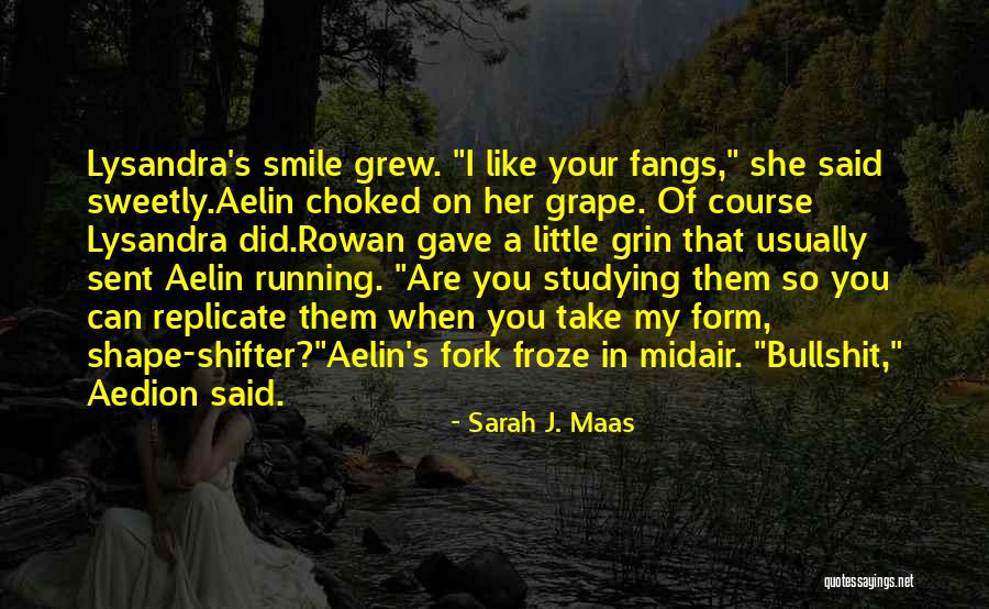 I Like When You Smile Quotes By Sarah J. Maas I Like When You Smile Quotes By Sarah J. Maas