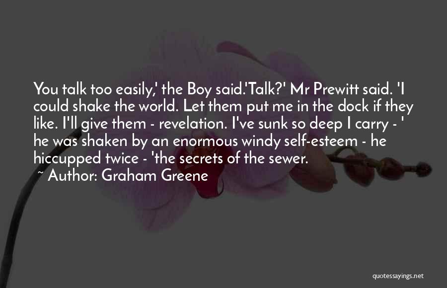 I Like You Boy Quotes By Graham Greene