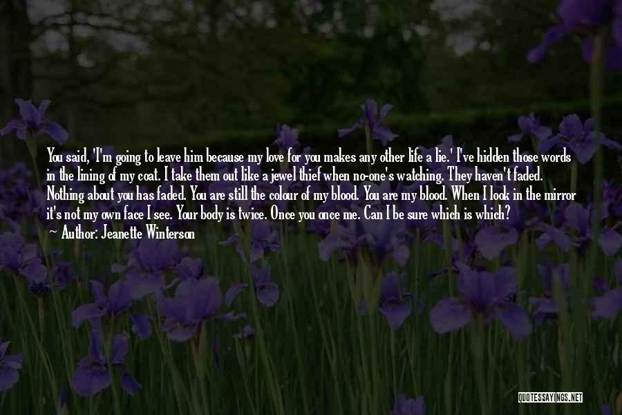 I Like You I Love You Quotes By Jeanette Winterson