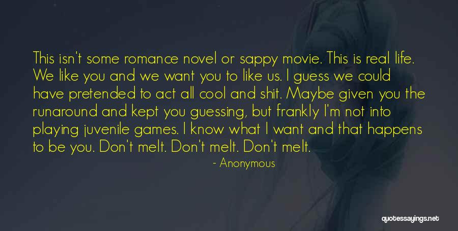 I Like You You Like Me Why We Playing Quotes By Anonymous I Like You You Like Me Why We Playing Quotes By Anonymous