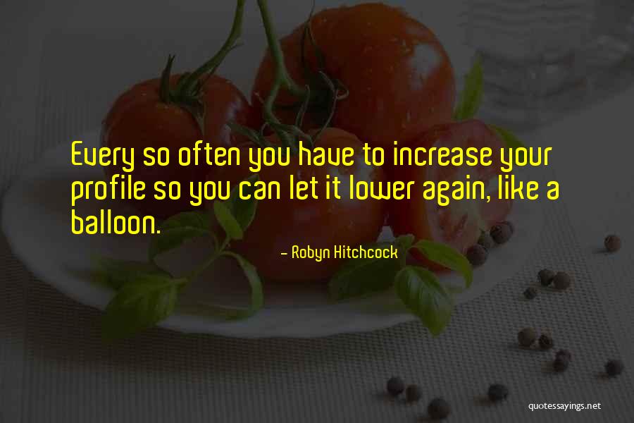 I Like Your Profile Quotes By Robyn Hitchcock I Like Your Profile Quotes By Robyn Hitchcock