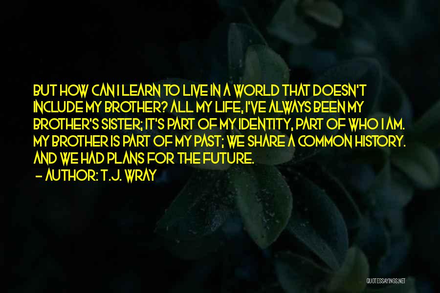 I Live In My Past Quotes By T.J. Wray