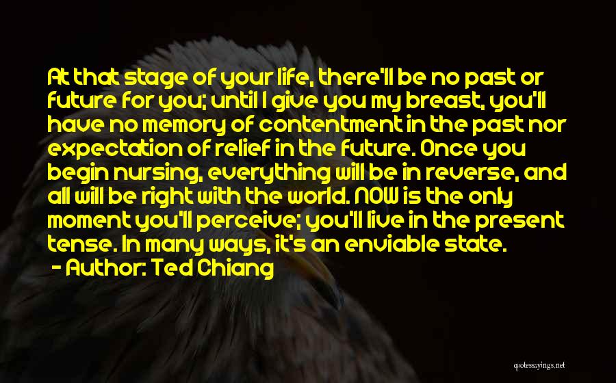 I Live In My Past Quotes By Ted Chiang