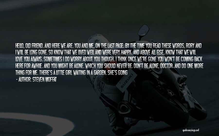 I Ll Always Be Here Waiting For You Quotes By Steven Moffat