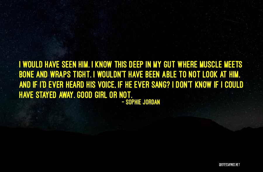 I Look Away Quotes By Sophie Jordan