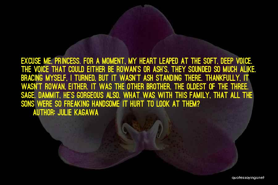 I Look Handsome Quotes By Julie Kagawa I Look Handsome Quotes By Julie Kagawa