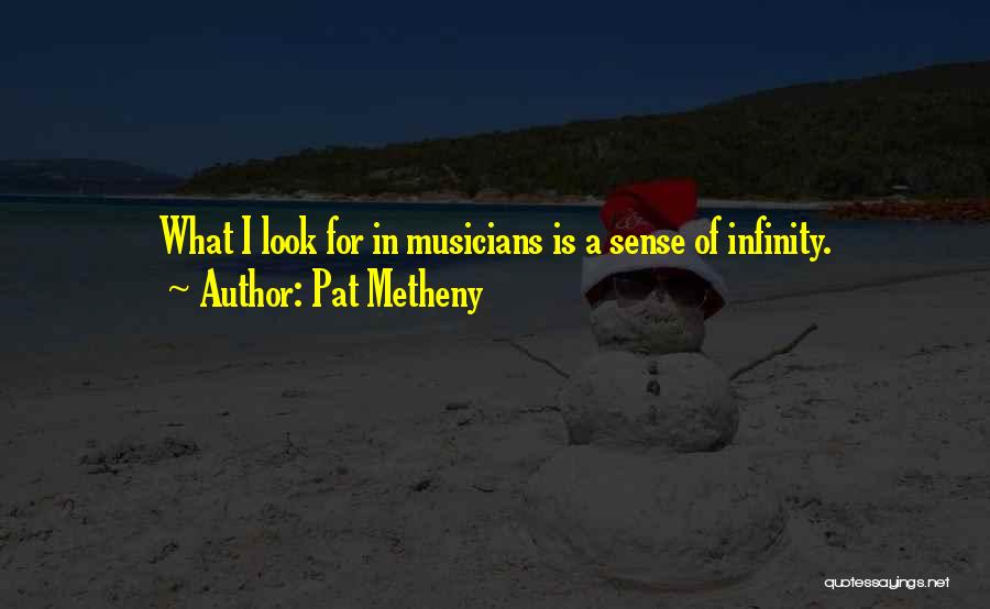 I Look Quotes By Pat Metheny