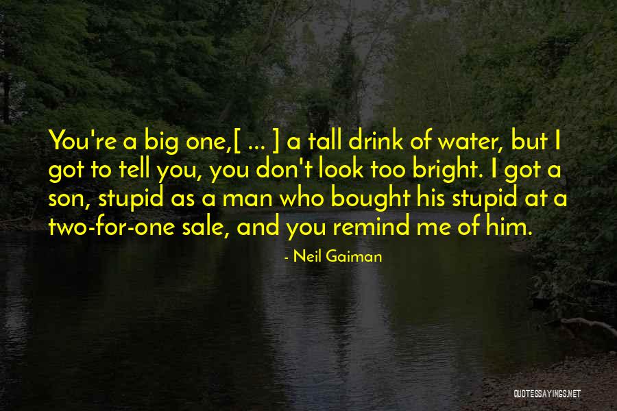 I Look Stupid But Quotes By Neil Gaiman I Look Stupid But Quotes By Neil Gaiman
