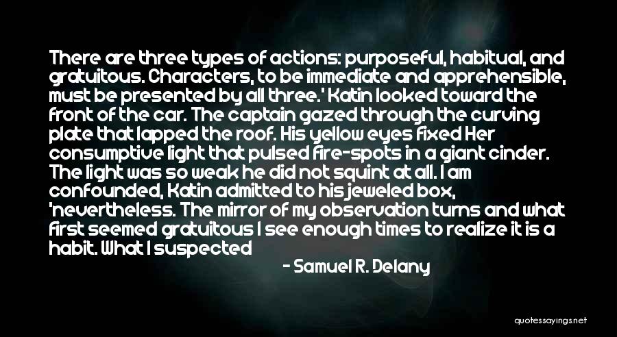 I Looked In The Mirror Quotes By Samuel R. Delany I Looked In The Mirror Quotes By Samuel R. Delany