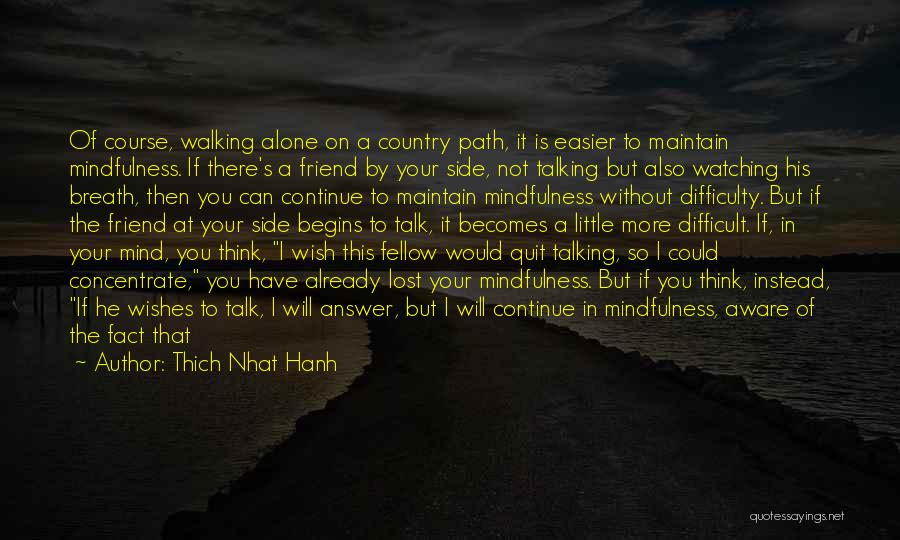 I Lost My Friend Quotes By Thich Nhat Hanh