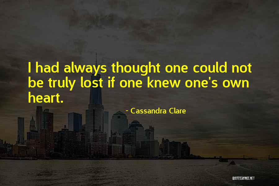 I Lost Quotes By Cassandra Clare