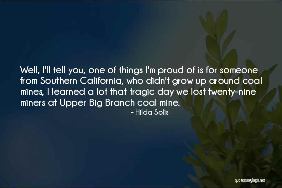 I Lost You Quotes By Hilda Solis