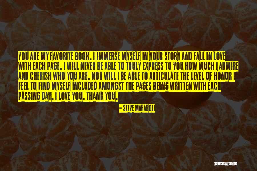 I Love And Cherish You Quotes By Steve Maraboli I Love And Cherish You Quotes By Steve Maraboli