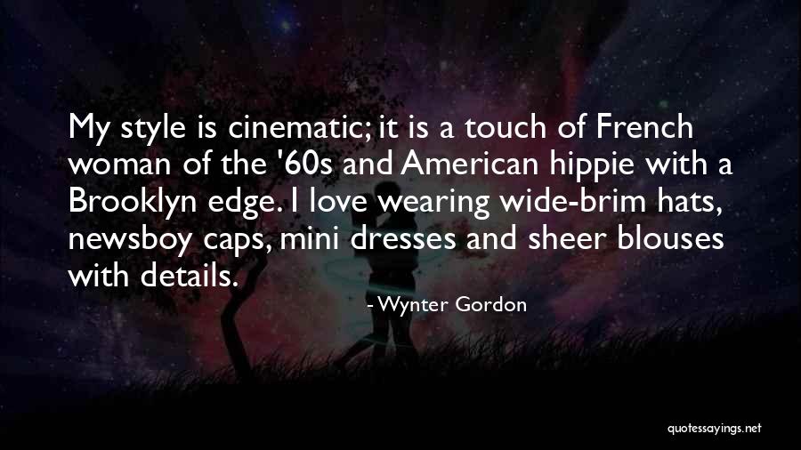 I Love Caps Quotes By Wynter Gordon I Love Caps Quotes By Wynter Gordon