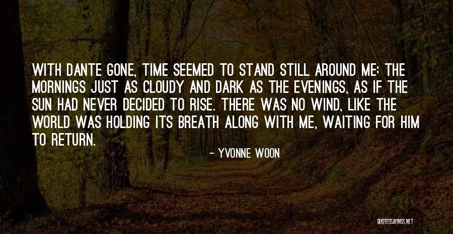 I Love Cloudy Weather Quotes By Yvonne Woon