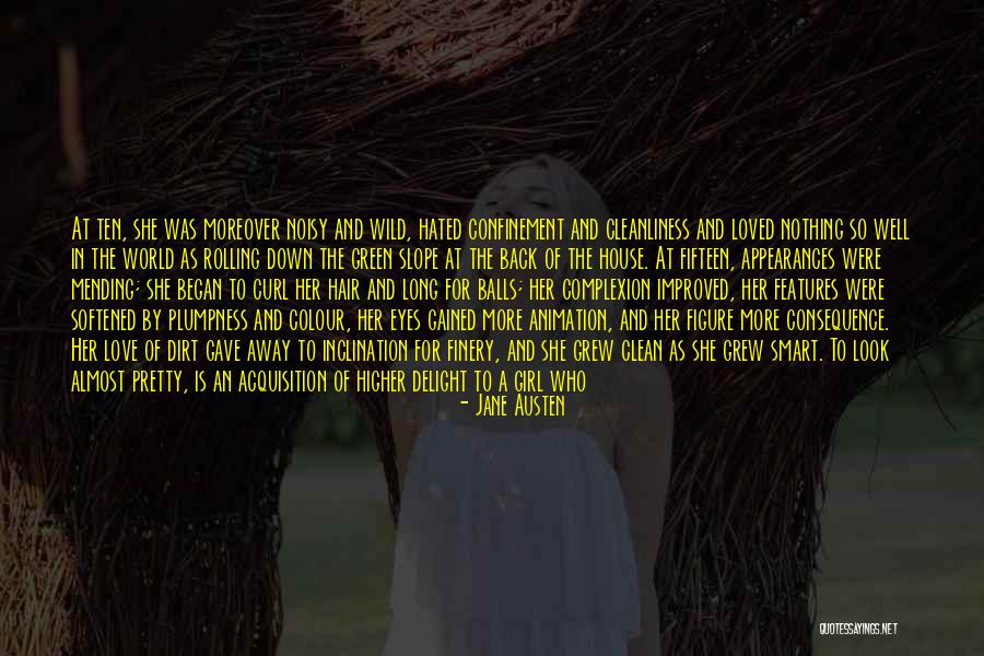I Love Green Colour Quotes By Jane Austen