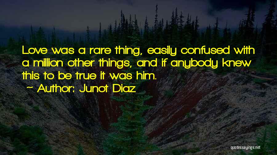 I Love Him But Confused Quotes By Junot Diaz