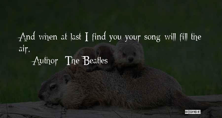 I Love Him But Its Over Quotes By The Beatles